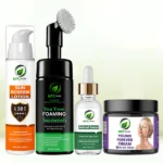 Natural anti aging Combo included 1x sunscreen 1x facewash 1x retinol 1x cream